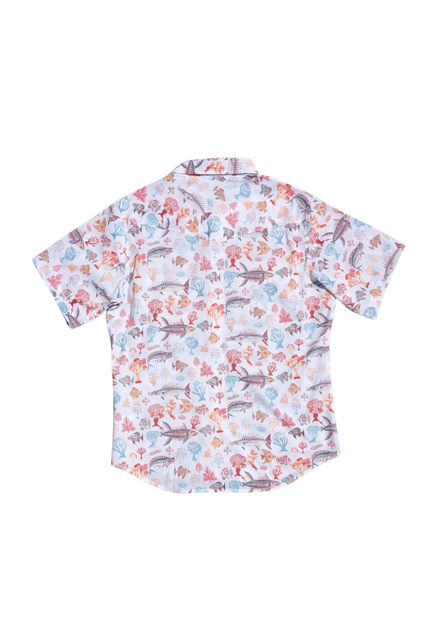 REEF RAGE SS SNAP SHIRT Western Aloha