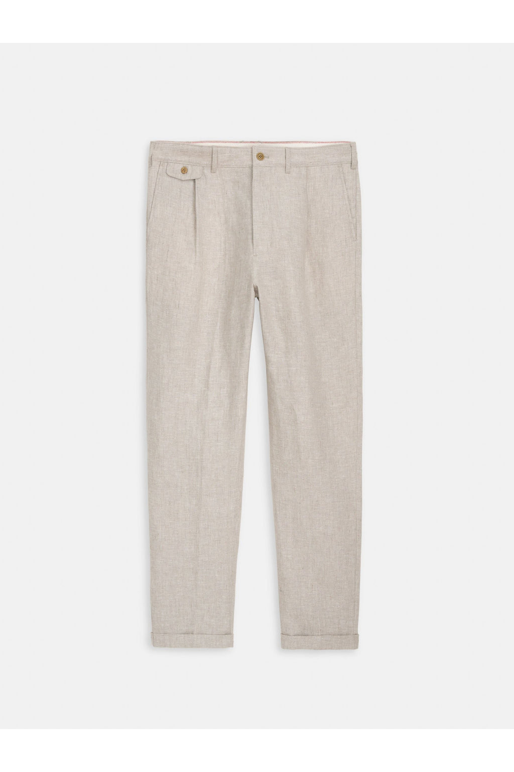 Standard Pleated Pant In Flax Linen Alex Mill