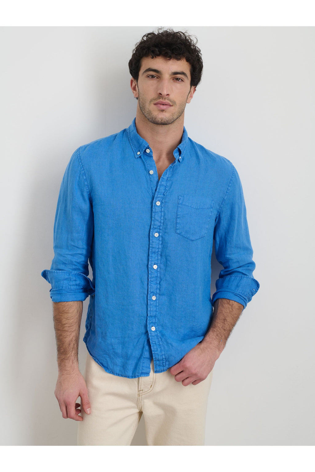 Mill Shirt In Linen Alex Mill