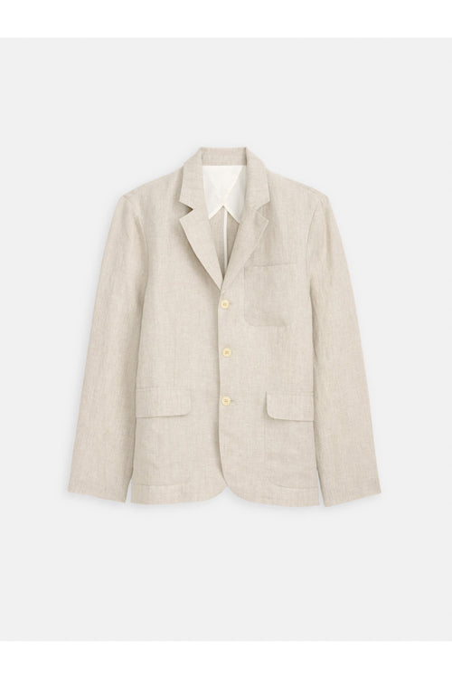 Mercer Linen Jacket in Flax Alex Mill