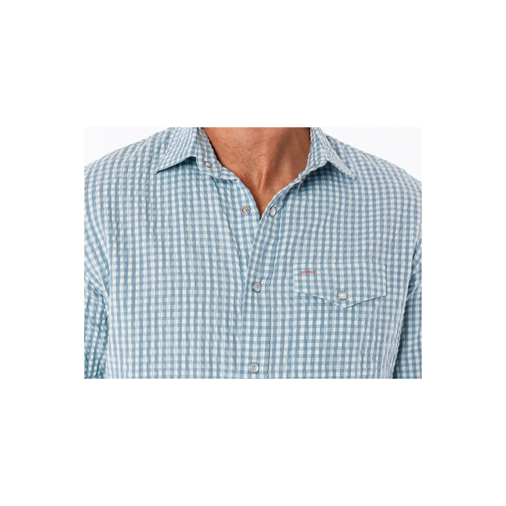 Performance Pearl Snap Button Down Criquet
