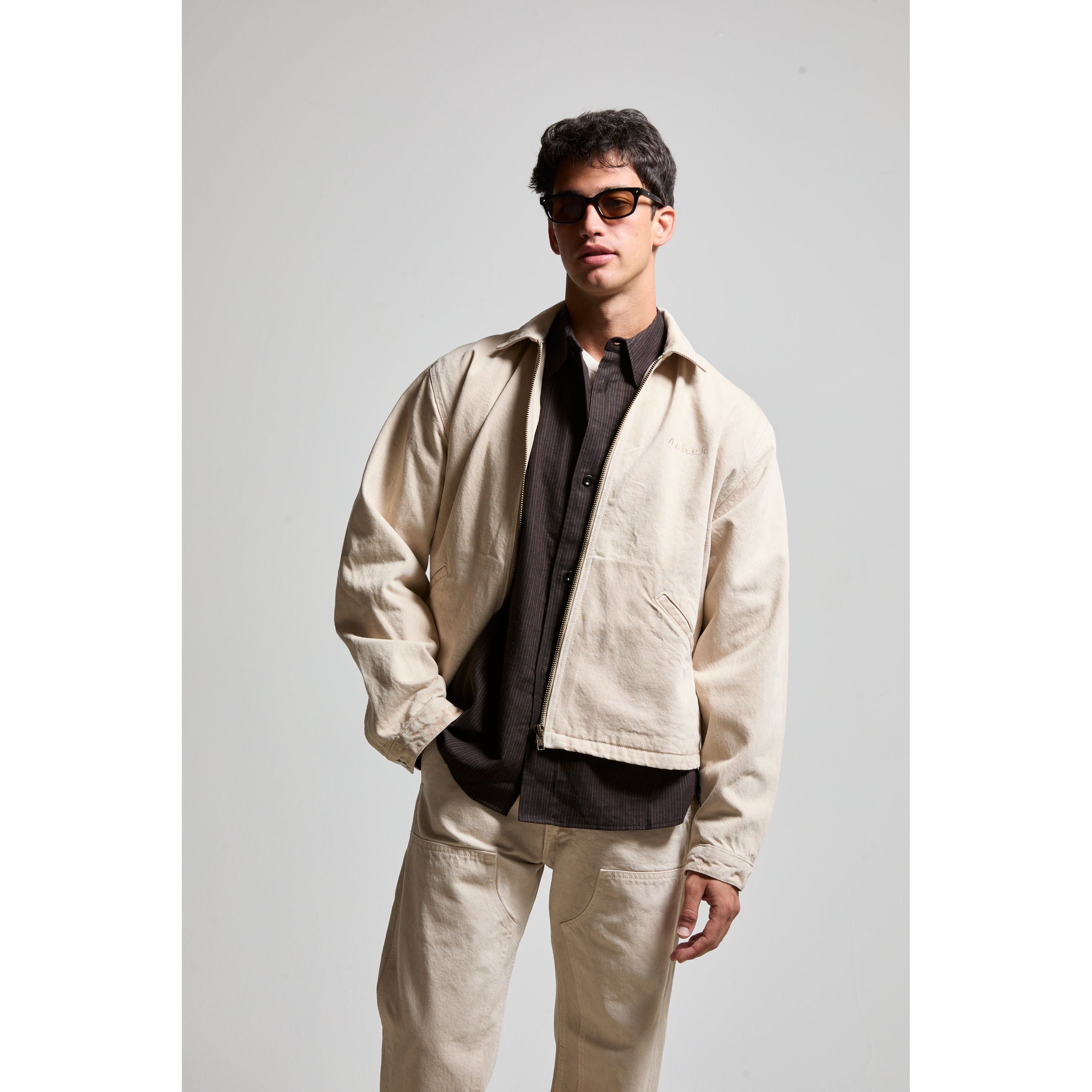 Zed Zip Cotton Twill ASHER