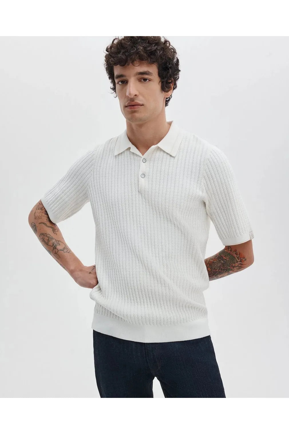 Harvey Rib Polo Rag and Bone