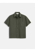 Alex Ss Shirt In Paper Poplin Alex Mill