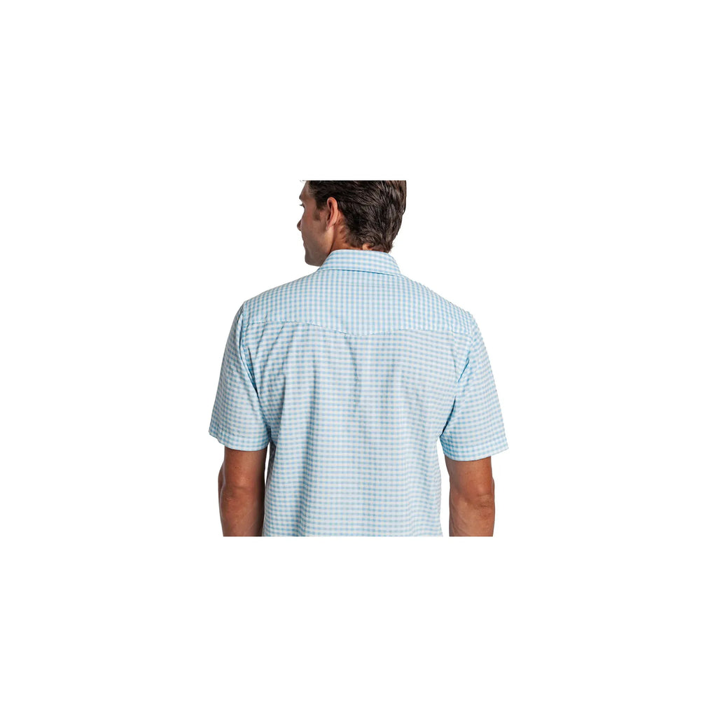 Short Sleeve Corduroy Pearl Snap Criquet