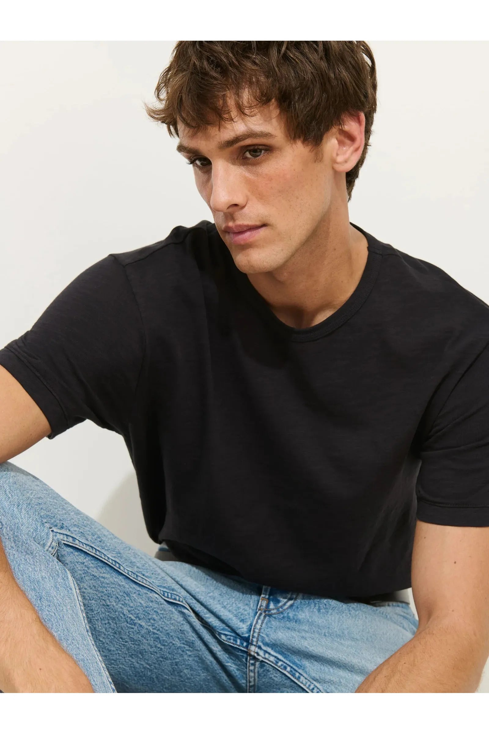 Standard T-Shirt In Slub Cotton Alex Mill