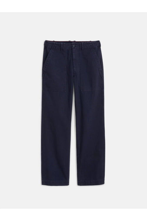 Field Pant Herringbone Navy Alex Mill