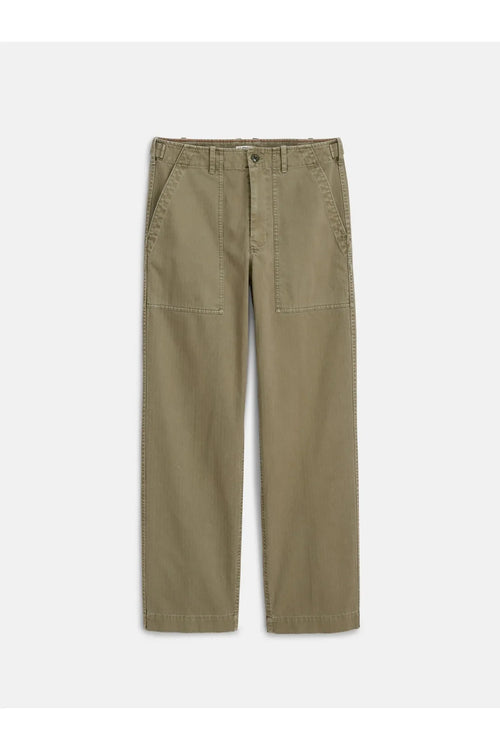 Field Pant Herringbone Dark Olive Alex Mill