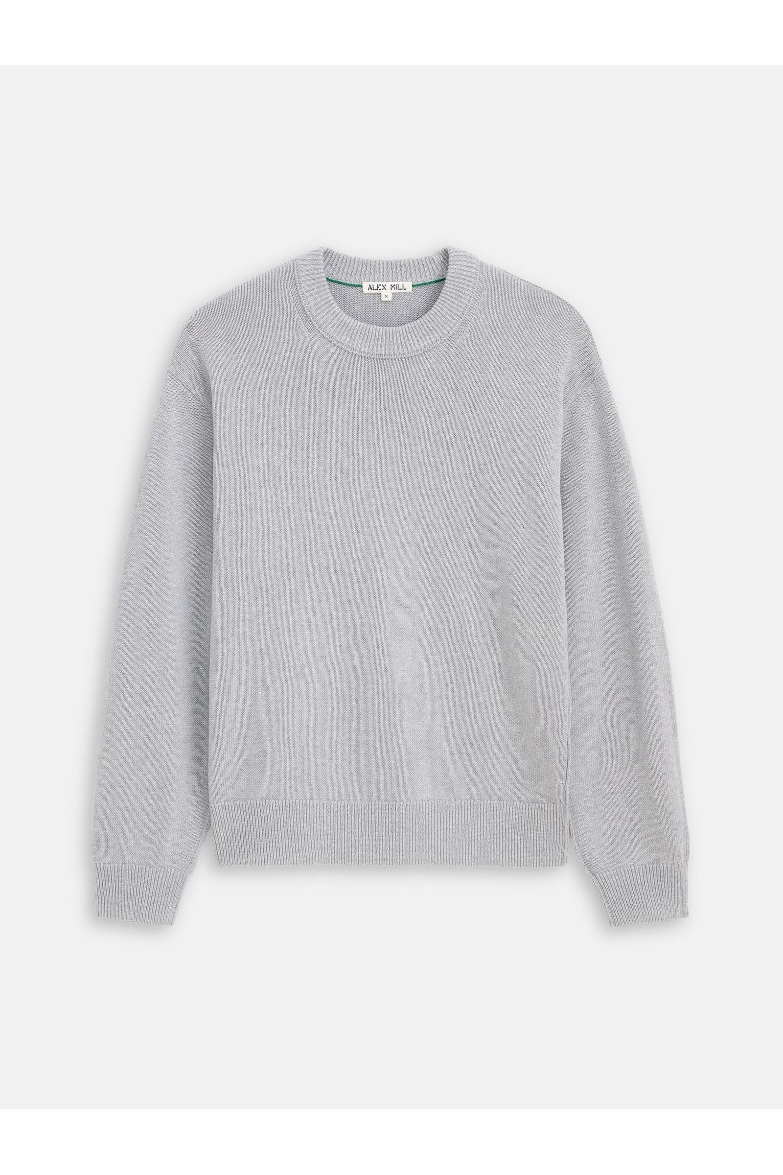 Gabriel Crewneck Sweater Heather Grey Alex Mill