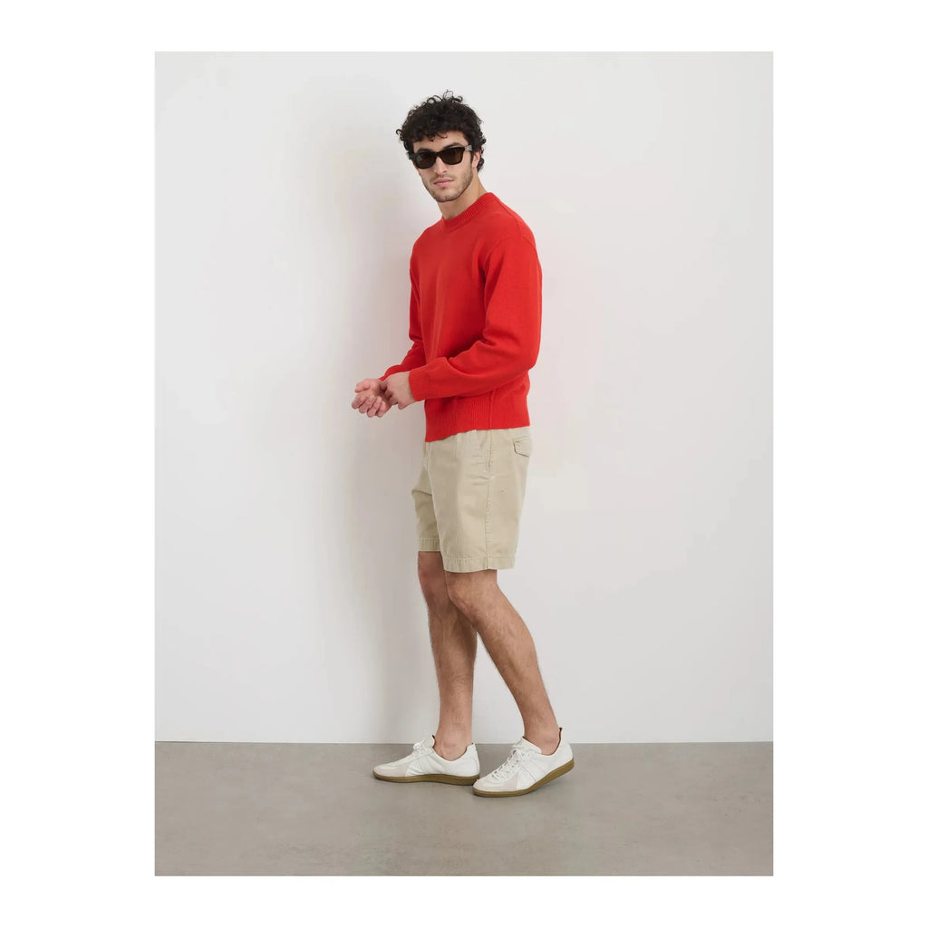 Gabriel Crewneck Sweater Hot Chili Alex Mill