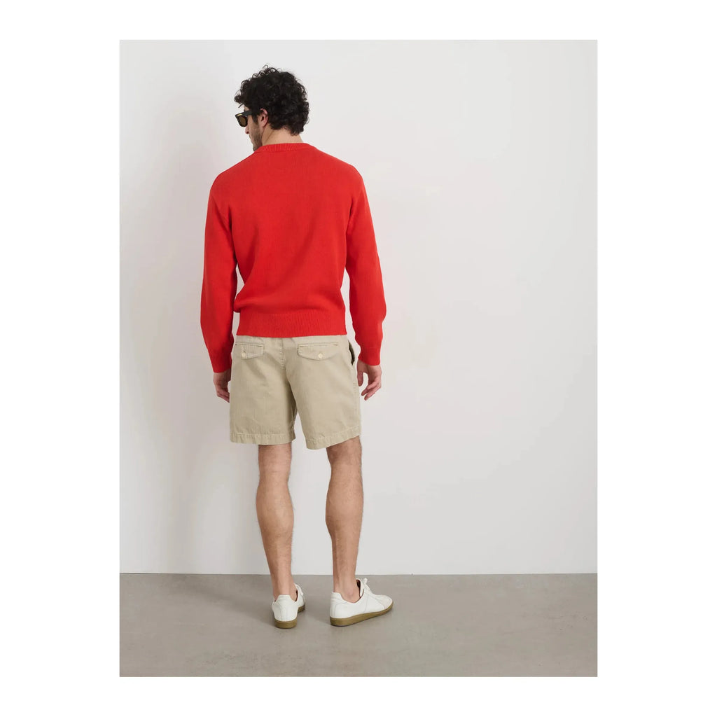 Gabriel Crewneck Sweater Hot Chili Alex Mill
