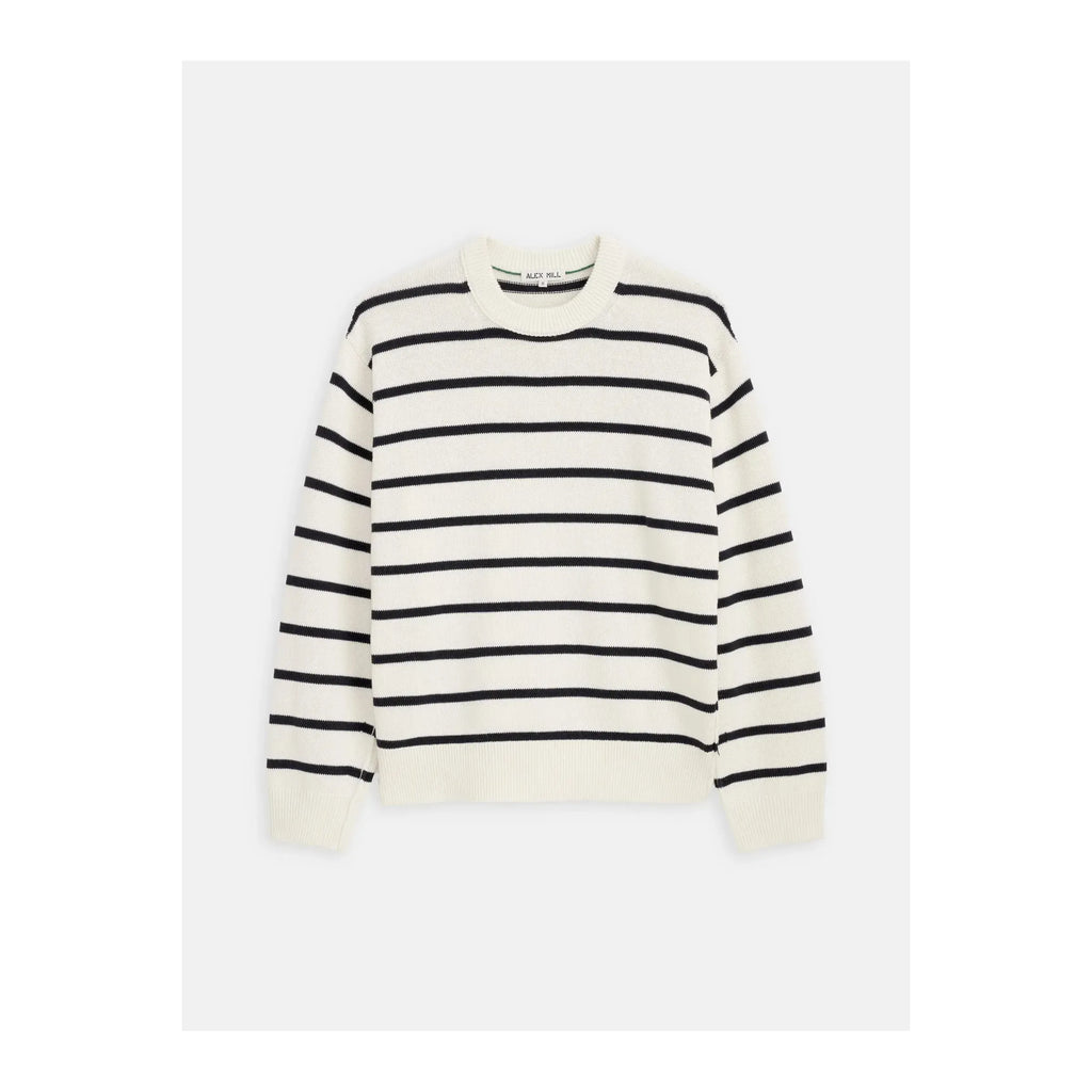 Gabriel Crewneck Sweater in Cotton Linen Alex Mill