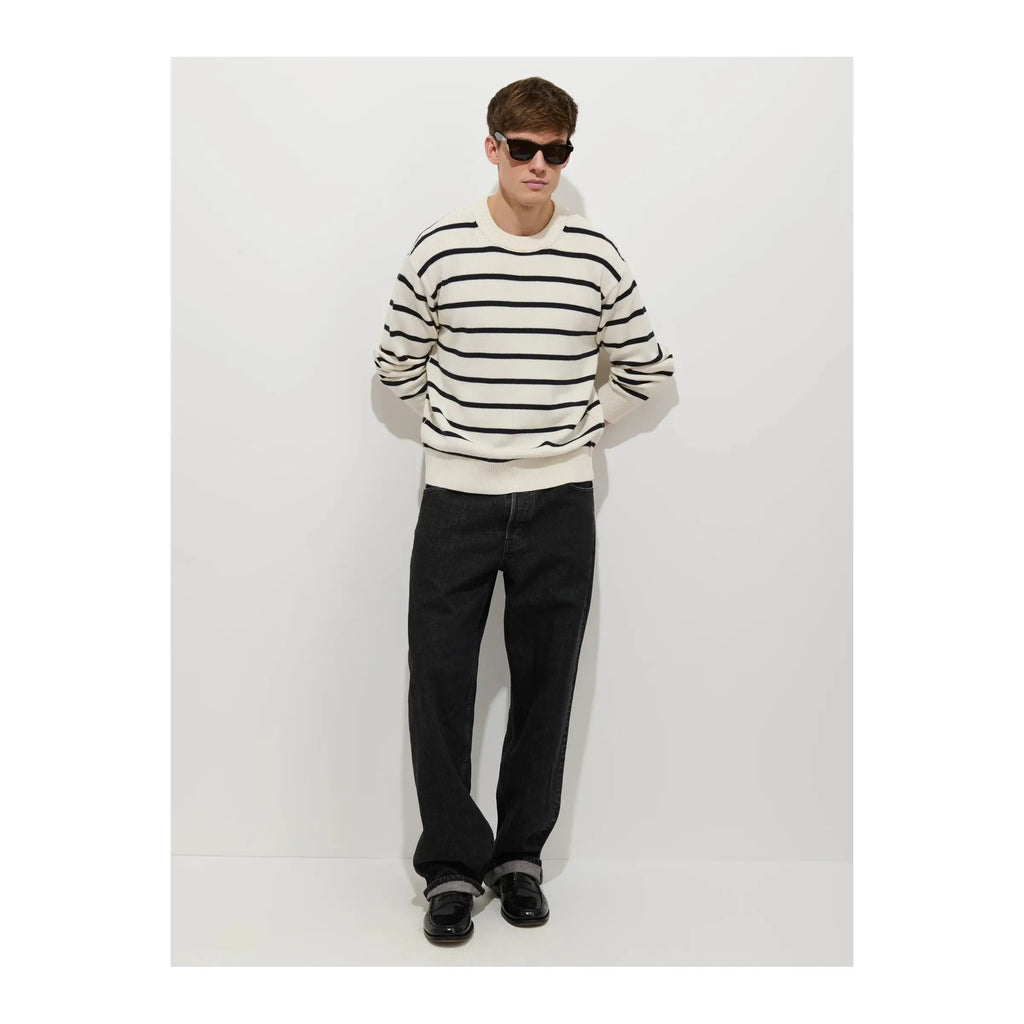 Gabriel Crewneck Sweater in Cotton Linen Alex Mill