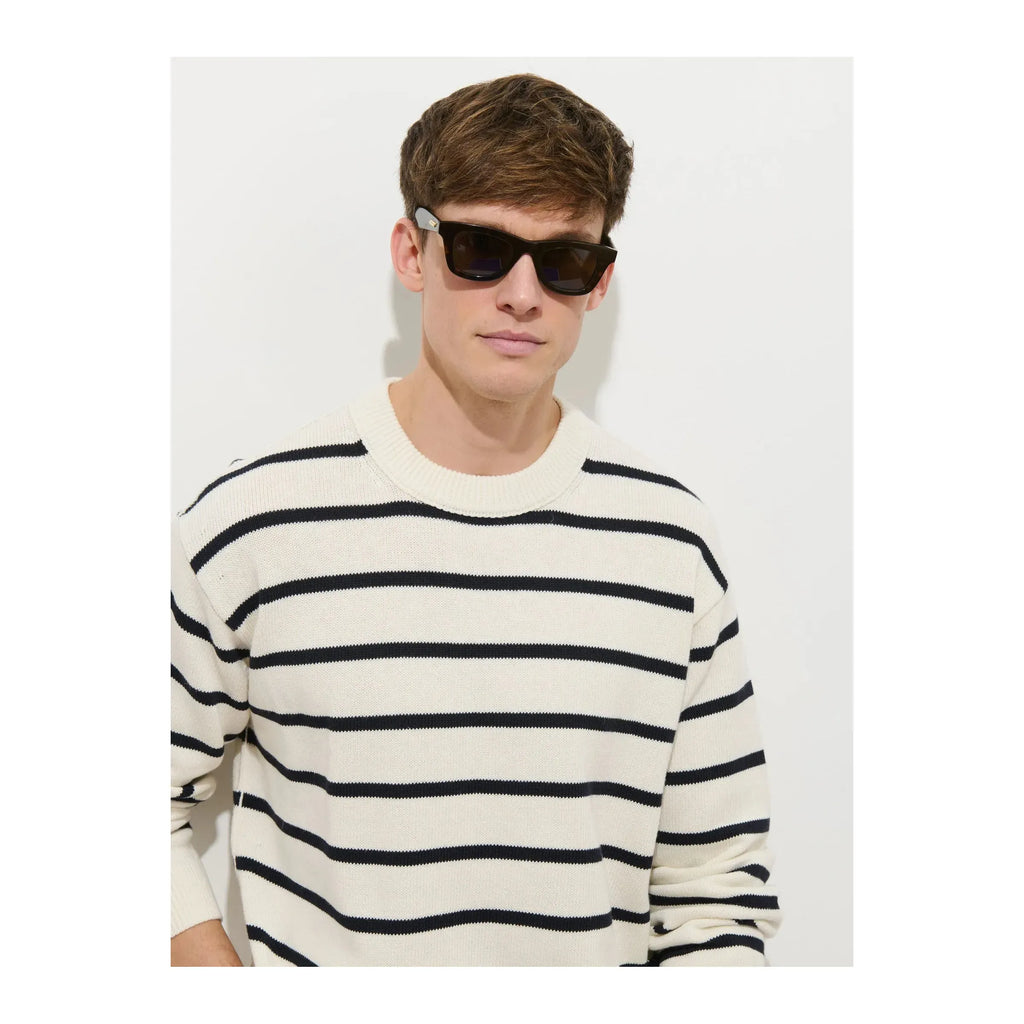 Gabriel Crewneck Sweater in Cotton Linen Alex Mill