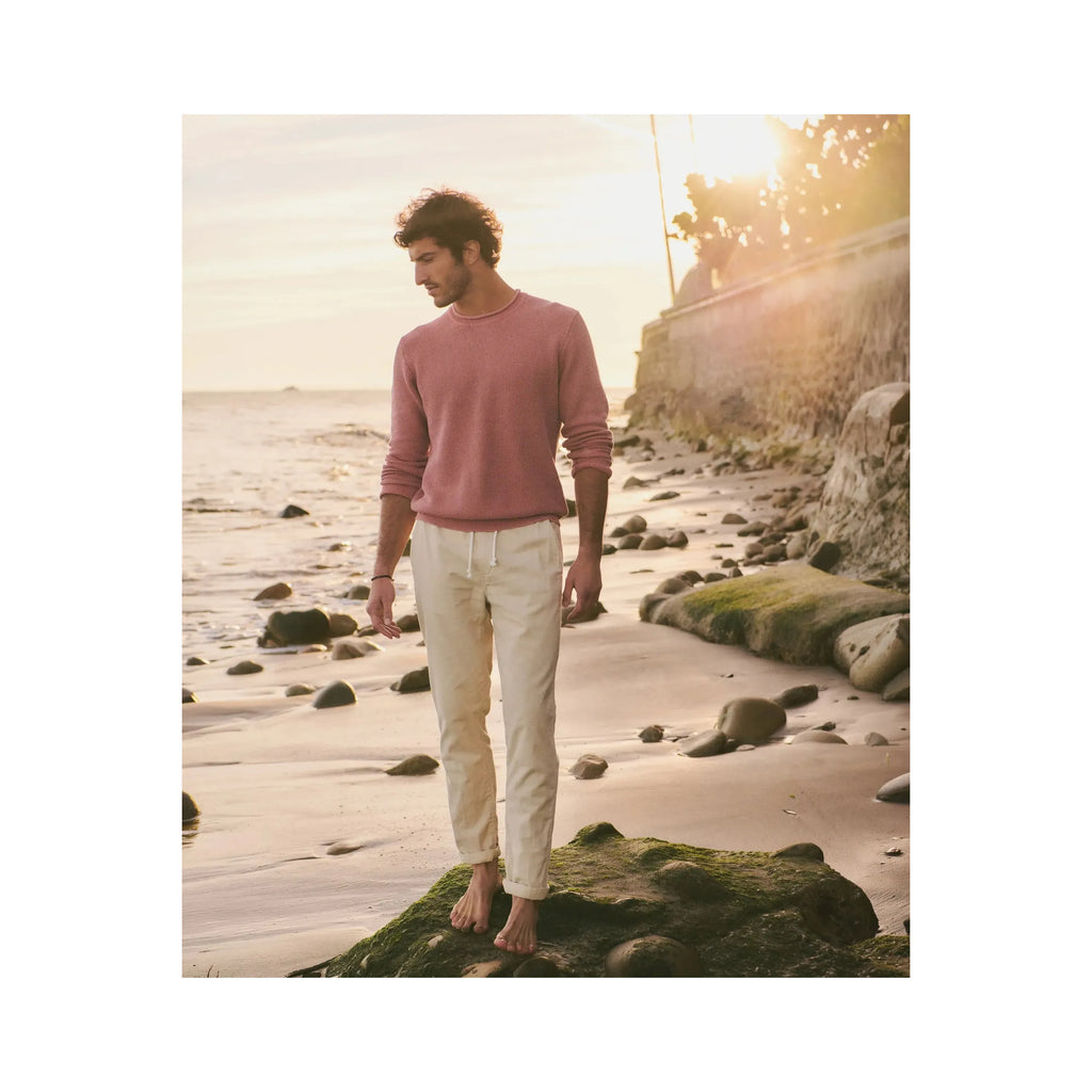 Saturday Slim Straight Stretch Beach Pant Marine Layer
