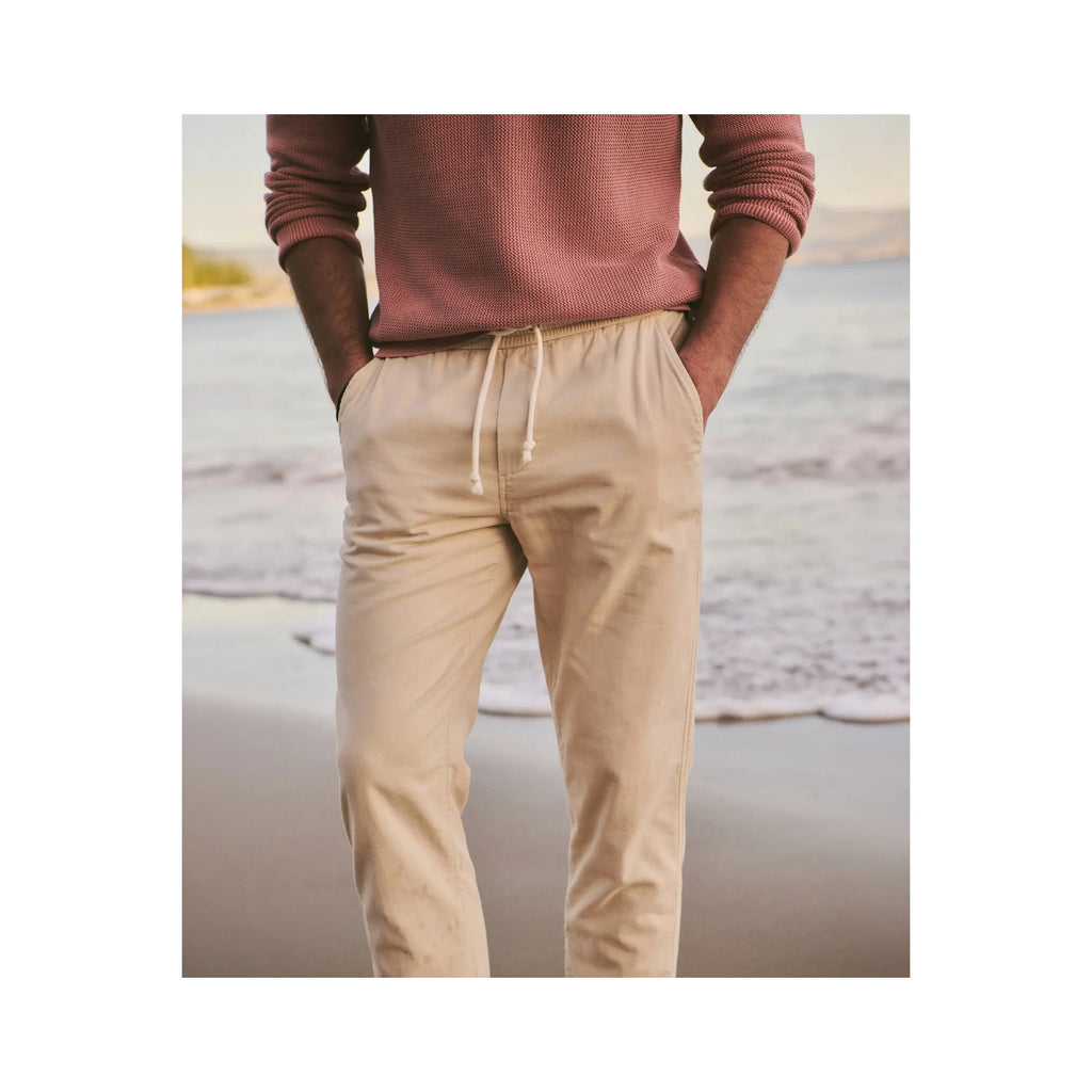Saturday Slim Straight Stretch Beach Pant Marine Layer