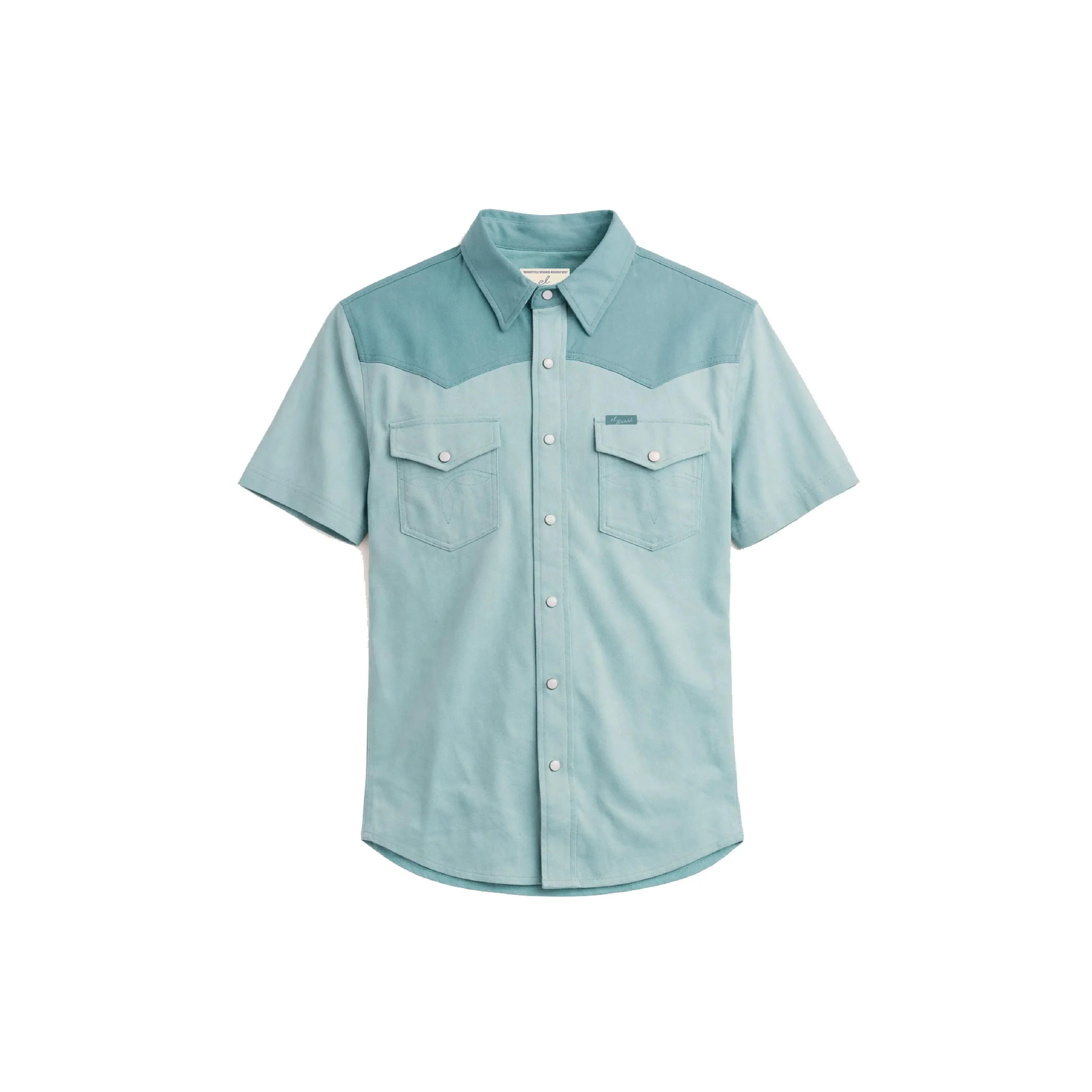 Pickett Short Sleeve Shirt Sky Blue El Sussi