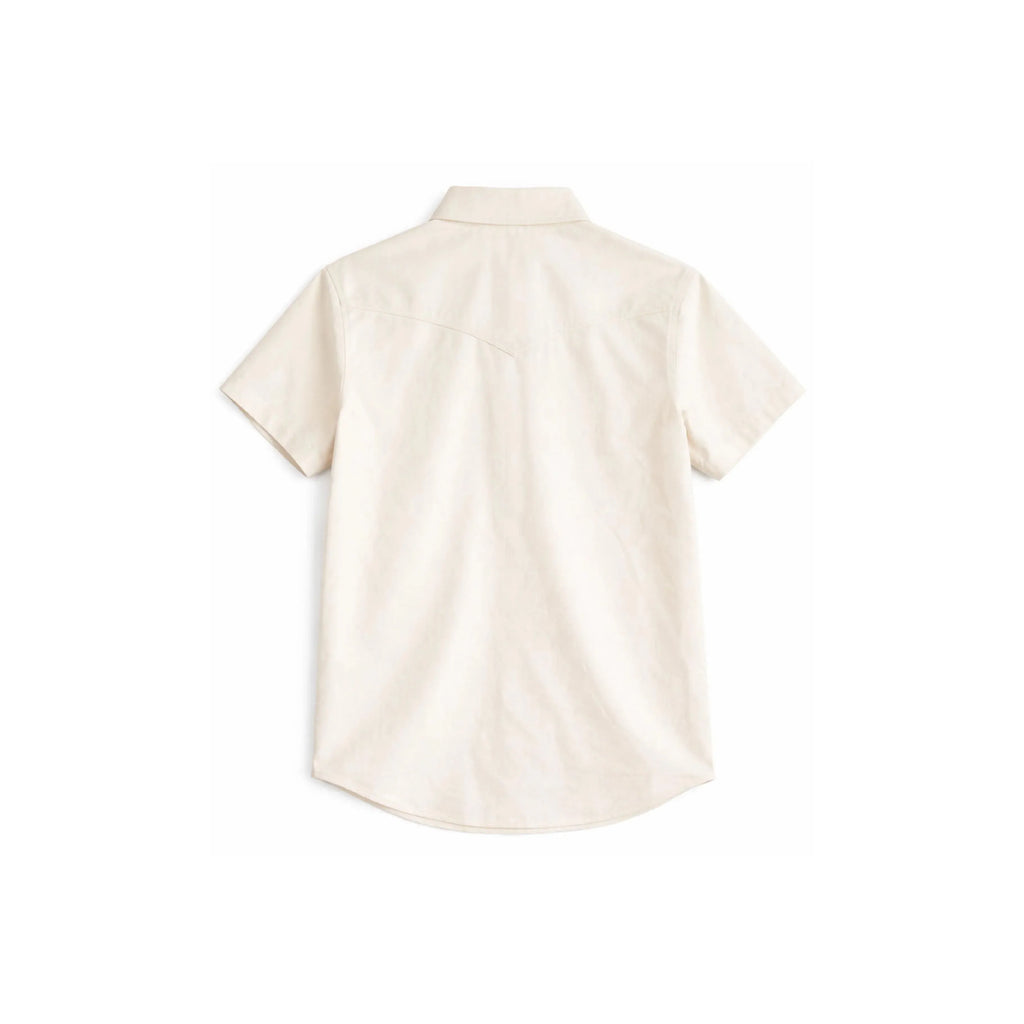 Pickett Short Sleeve Shirt Ivory El Sussi