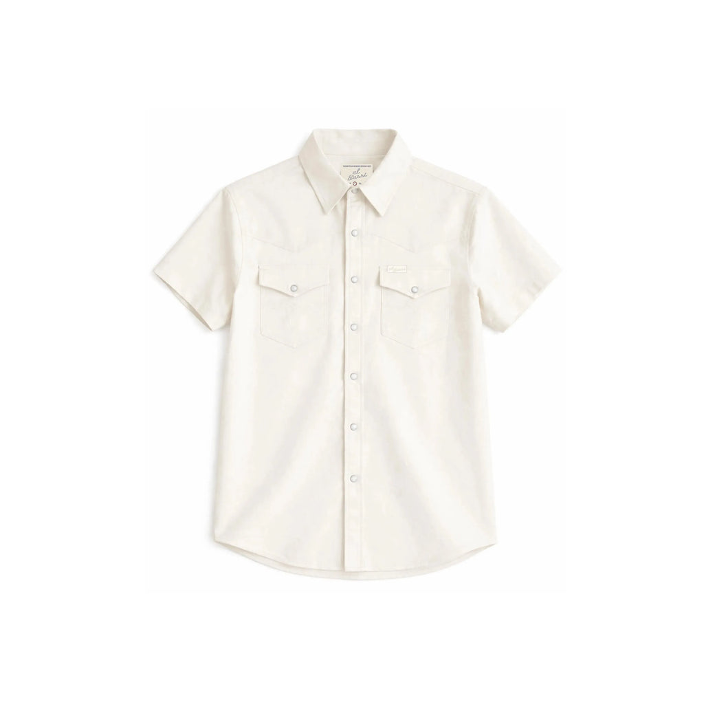 Pickett Short Sleeve Shirt Ivory El Sussi