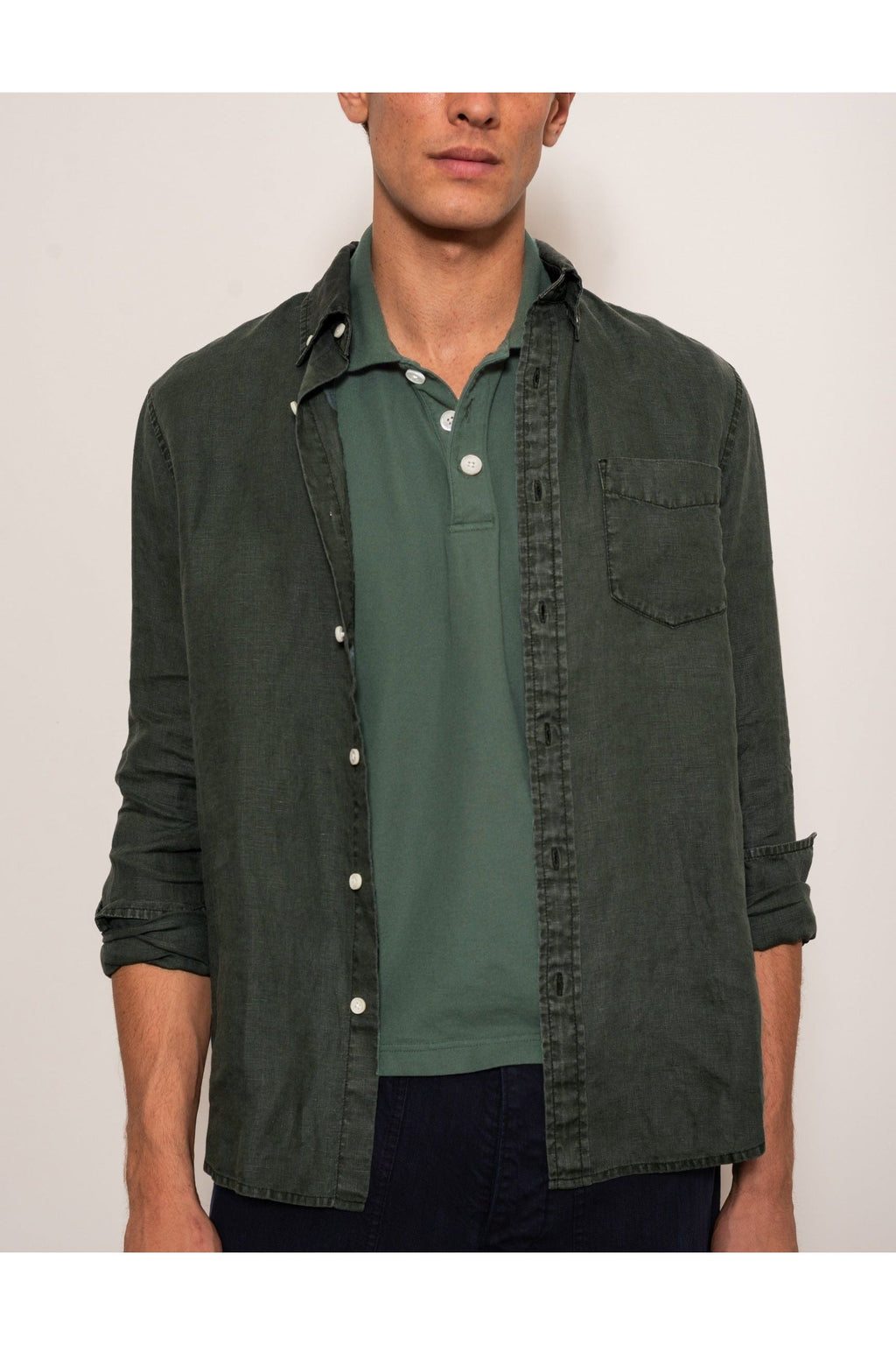 Mill Shirt In Linen Alex Mill