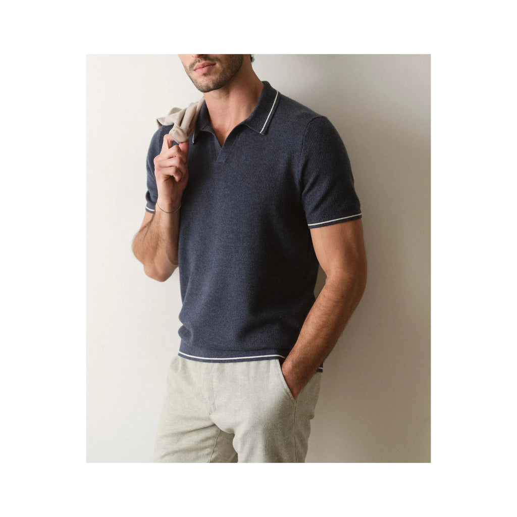 Liam Sweater Polo Marine Layer