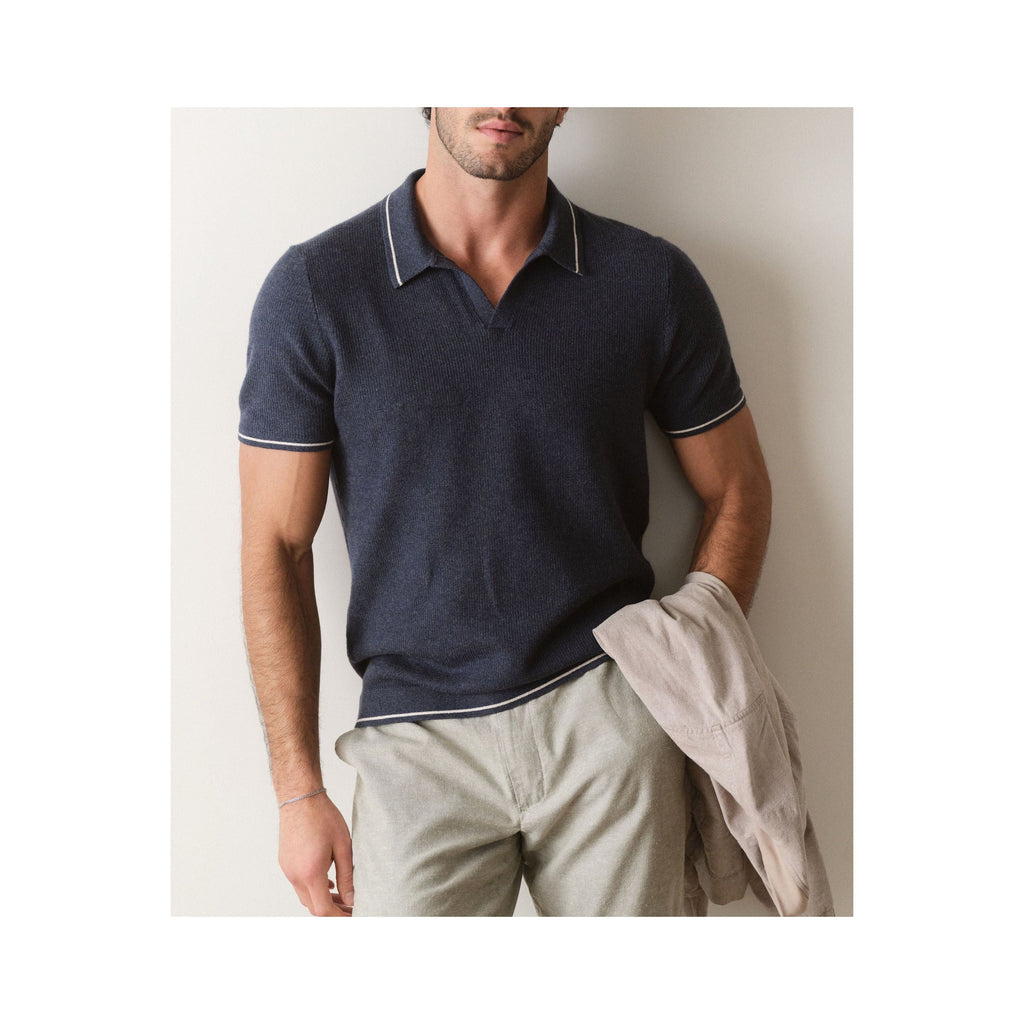 Liam Sweater Polo Marine Layer