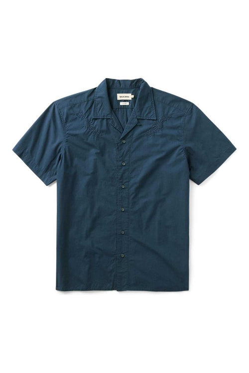 The Davis Shirt Navy Floral Taylor Stitch