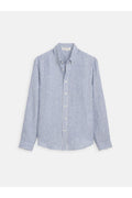Mill Striped Shirt in Linen Alex Mill