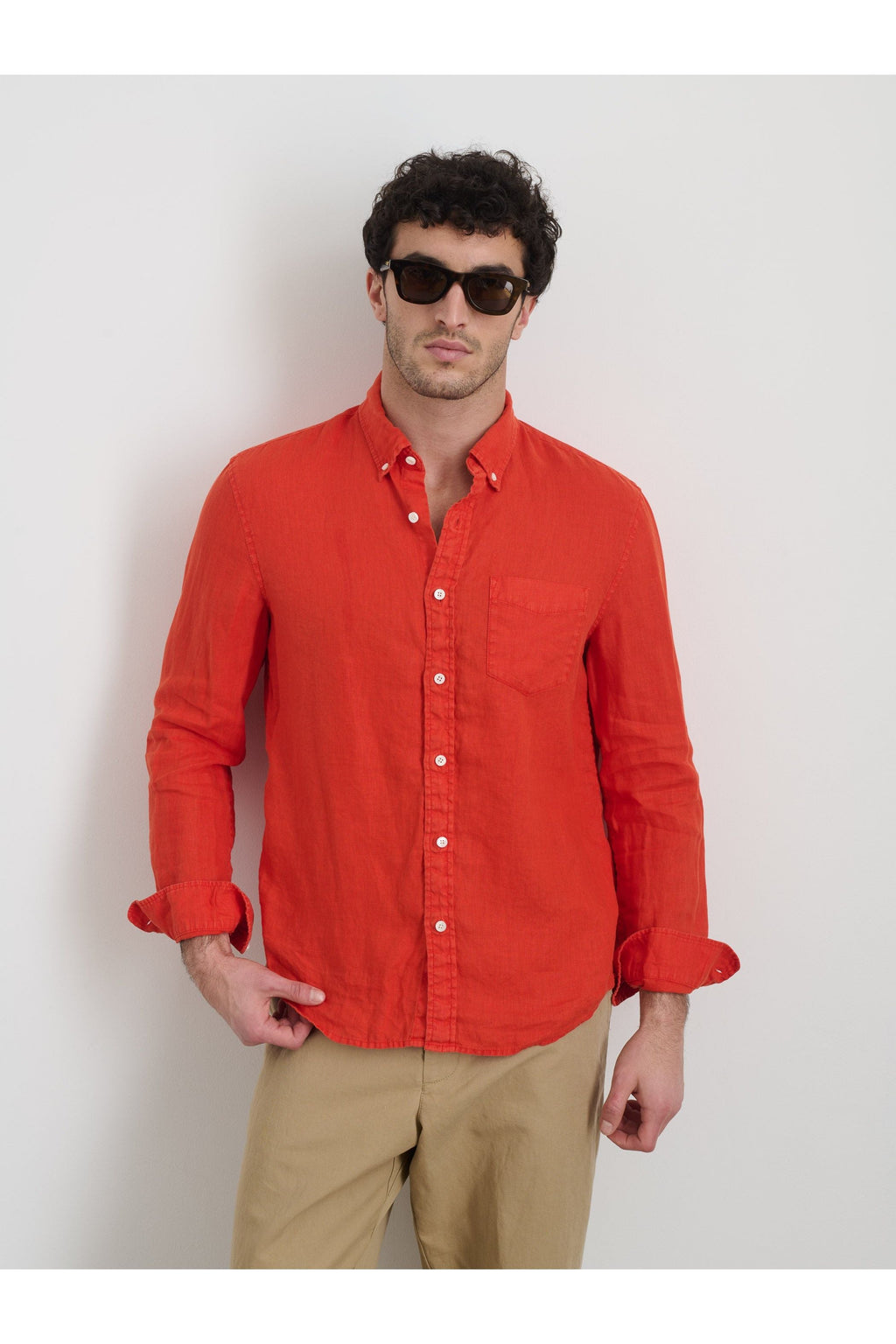 Mill Shirt In Linen Alex Mill
