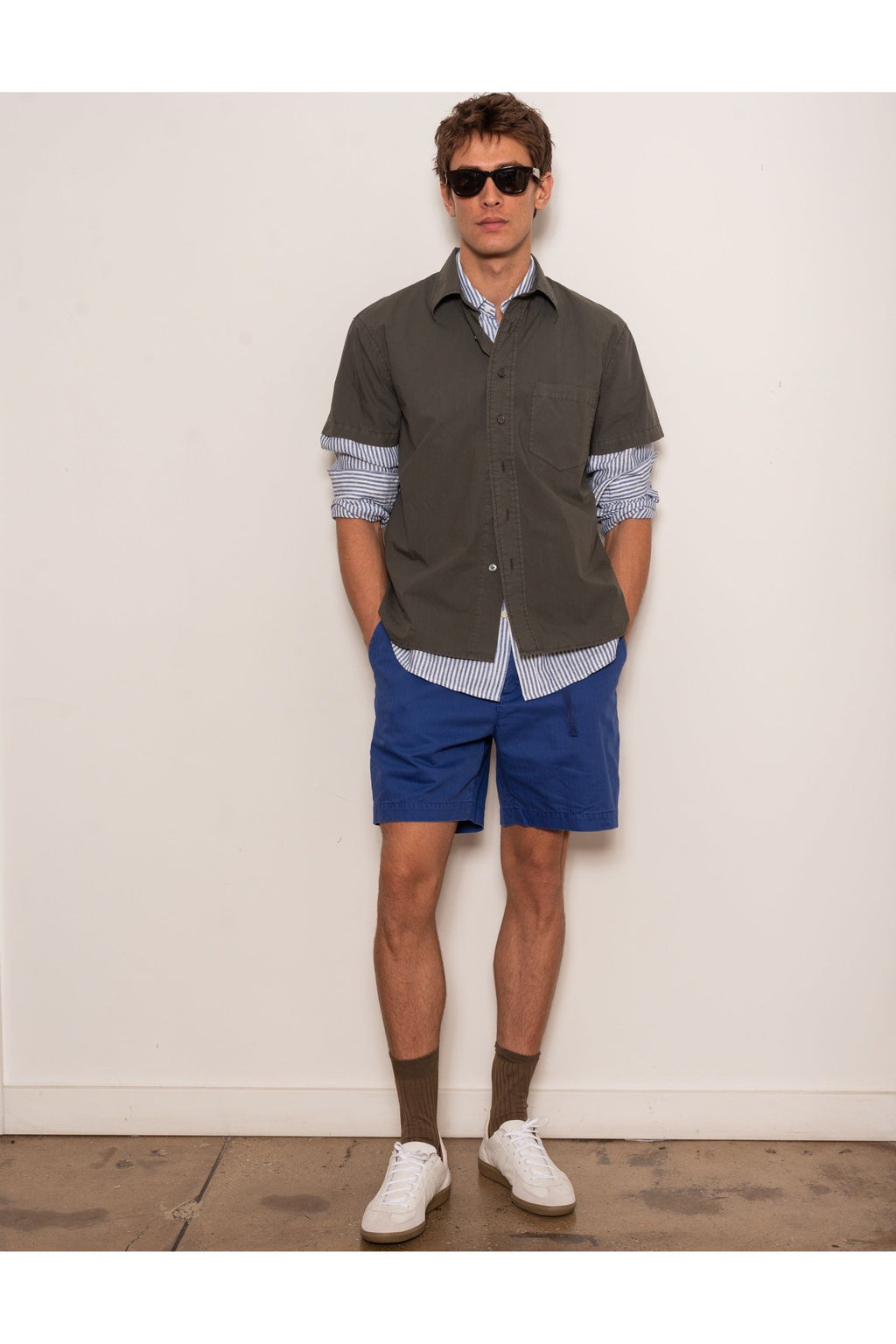 Alex Ss Shirt In Paper Poplin Alex Mill